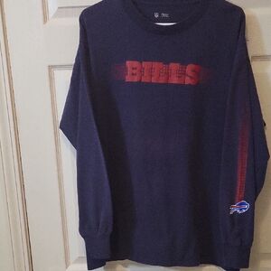 Buffalo Bills Navy Long Sleeve Shirt